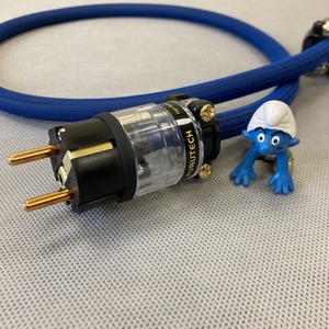 Силовой кабель Furutech FP-314Ag (Fur-E11Cu/11Cu) Blue 0.75m