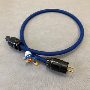 Силовой кабель Furutech FP-314Ag (Fur-E11G/11G) Blue 0.75m
