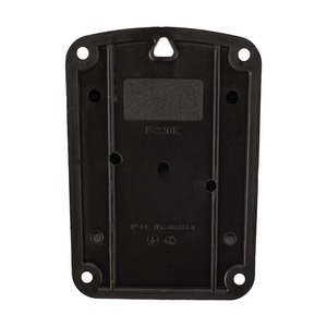 Розетка штепсельная угловая влагозащищенная стационарная PROconnect 111-127-4 ОУ, 2P+PE 230V,16 А, IP44 каучук