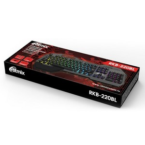 Клавиатура компьютерная Ritmix RKB-220BL