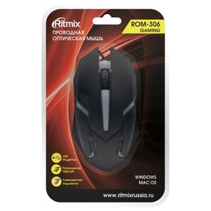 Мышь компьютерная Ritmix ROM-306