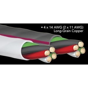 Кабель Акустический Audioquest SLiP-14/4 Grey