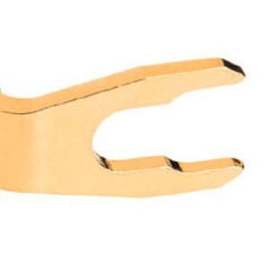 Разъем Акустический QED (QE1890) Screwloc ABS Spade 4шт.