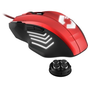 Мышь компьютерная Speedlink DECUS RESPEC Black-Red