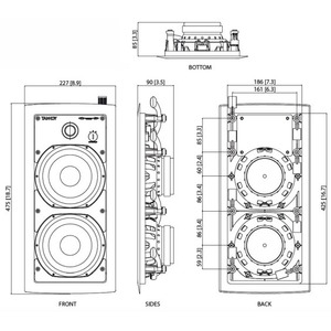 Колонка встраиваемая Tannoy IW 62S-WH