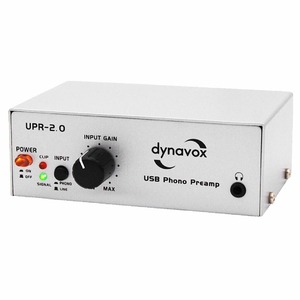 Усилитель предварительный DYNAVOX UPR-2.0 Silver (206000)