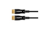 Гибридный армированный кабель HDMI QteX HFOC-100A-10 10.0m