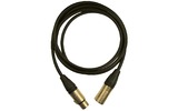 Кабель аудио XLR - XLR GS-PRO XLR3F-XLR3M black 20.0m