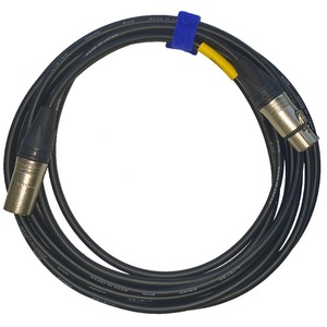 Кабель аудио XLR - XLR GS-PRO XLR3F-XLR3M black 6.0m