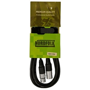 Кабель аудио XLR - XLR NORDFOLK NMC3 1.0m