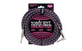 Кабель инструментальный угловой Ernie Ball 6063 7.62m