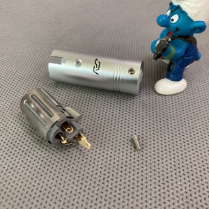 Разъем XLR Aec Connectors MI-201F Gold