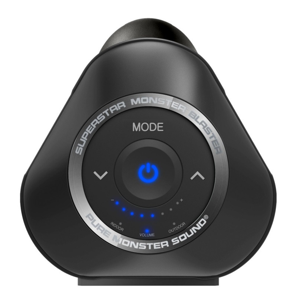 Портативная акустика Monster SuperStar Blaster Black&Grey Bluetooth Boom Box