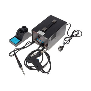 Паяльная станция (паяльник + демонт. паяльник) Rexant 12-0735 R048, цифровая, 200-480°C, LED дисплей