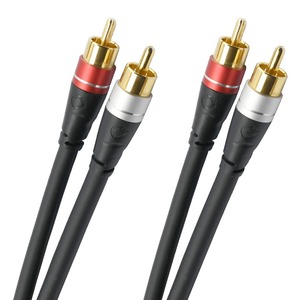 Кабель аудио RCA - RCA Oehlbach 33140 Excellence Audio Link RCA black 0.5m