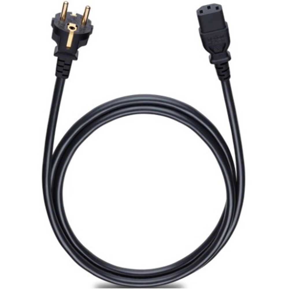 Кабель Силовой Oehlbach 17040 Performance Powercord C13 Black 1.5m