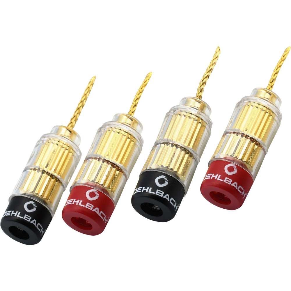 Разъем Акустический Oehlbach 3022 Excellence Solution Banana-Flex 4-pcs