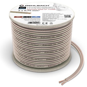 Кабель Акустический Oehlbach 205 Performance Speaker Wire SP-7 Transparent 30.0m