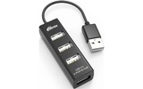 Хаб USB 2.0 Ritmix CR-2402 black