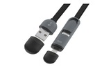 Кабель USB Ritmix RCC-200 Black 1.0m
