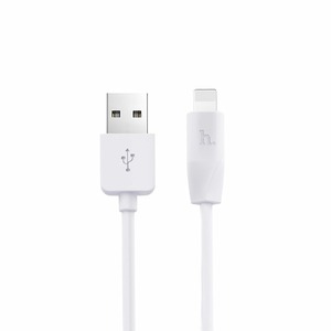 USB Ligntning кабель hoco 6957531032007 X1, белый 1.0m