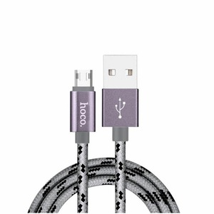 Micro USB кабель hoco 6957531032205 X2, матовый 1.0m
