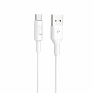 Micro USB кабель hoco 6957531080138 X25, белый 1.0m