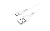 USB TypeC кабель hoco 6931474710512 X37, белый 1.0m