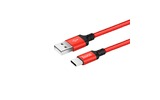 USB TypeC кабель hoco 6957531062875 X14, красный 1.0m
