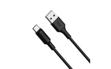 USB TypeC кабель hoco 6957531080145 X25, черный 1.0m