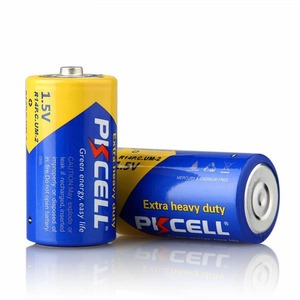 Батарейка PKCELL R14P-2S-2 тип - C(R14P) 2 шт  в пленке