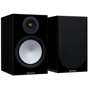 Колонка полочная Monitor Audio Silver 100 Black Gloss 7G