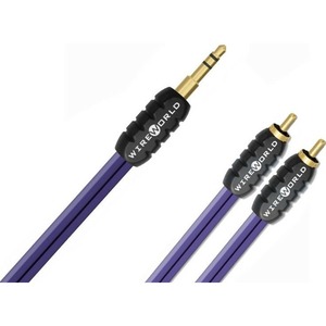 Кабель аудио Jack - RCA WireWorld PUN1.0M Pulse 3.5mm to 2 RCA 1.0m