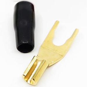 Разъем Акустический Inakustik 004500227 Premium Spade Lug Black