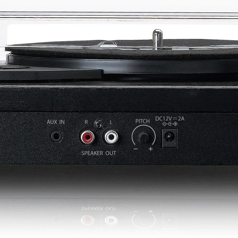 Проигрыватель виниловых дисков Lenco LS-101 Black