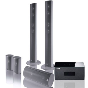 Готовый комплект домашнего кинотеатра CANTON Smart Cinema CD 5.0 silver