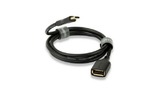 Кабель USB QED (QE8191) Connect USB A(F) to C 0.15m