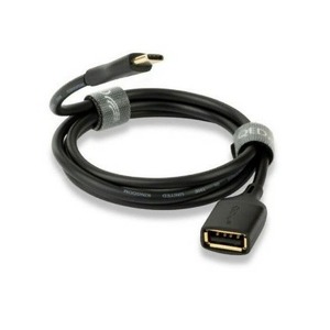 Кабель USB QED (QE8194) Connect USB A(F) to C 0.75m