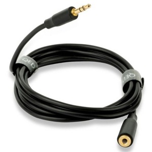 Удлинитель 1xMini Jack - 1xMini Jack QED (QE8134) Connect 3.5 mm Headphone Extension 1.5m