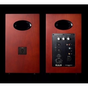 Колонка полочная AirPulse A300 cherry