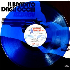 Виниловая пластинка LP Ennio Morricone / Il Bandito Dagli Occhi Azzurri (Limited Edition) (Blue Vinyl)
