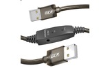 Кабель USB 2.0 Тип A - A Greenconnect GCR-53787 5.0m