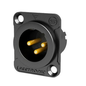 Терминал XLR Seetronic MJ3F2C-BG