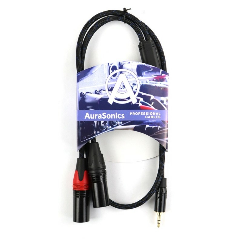 Кабель аудио Jack - XLR AuraSonics J35Y2XM-1 1.0m