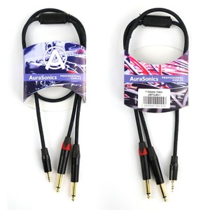 Кабель аудио Jack - Jack AuraSonics J35Y2J63-1 1.0m