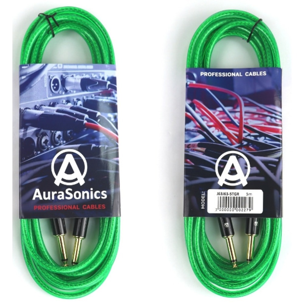 Кабель аудио Jack - Jack AuraSonics J63J63-5TGR 5.0m