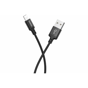 Кабель USB 2.0 Тип А - Lightning hoco 6957531062882 X14, черный 2.0m