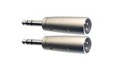 Переходник XLR - Jack Stagg AC-XMPMSH