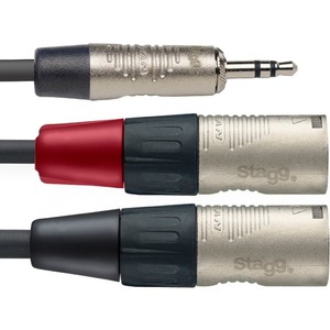 Кабель аудио Jack - XLR Stagg NYC3/MPS2XMR 3.0m