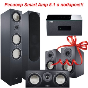 Комплект колонок CANTON Smart Cinema GLE I.20 Black